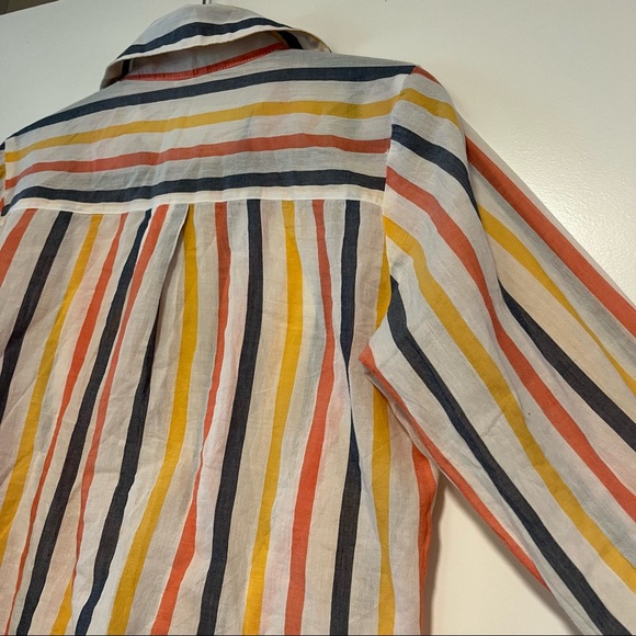 Japna | Front Tie Button Up Shirt - Picture 10 of 14